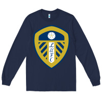 Navy leeds-fc Long Sleeve Tee - SnappyArt