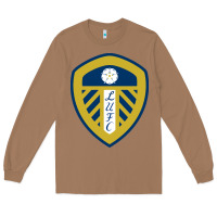 Toasted Coconut leeds-fc Long Sleeve Tee - SnappyArt