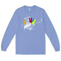 Colony Blue awana games Long Sleeve Tee - SnappyArt