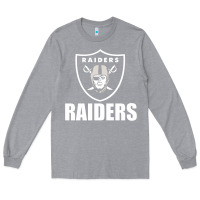 Heather Grey raiders Long Sleeve Tee - SnappyArt