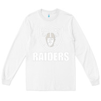 White raiders Long Sleeve Tee - SnappyArt