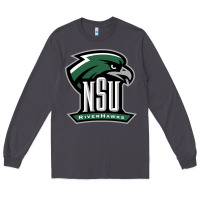 Smoke northeastern state riverhawks Long Sleeve Tee - SnappyArt