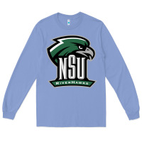 Colony Blue northeastern state riverhawks Long Sleeve Tee - SnappyArt