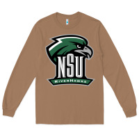 Toasted Coconut northeastern state riverhawks Long Sleeve Tee - SnappyArt