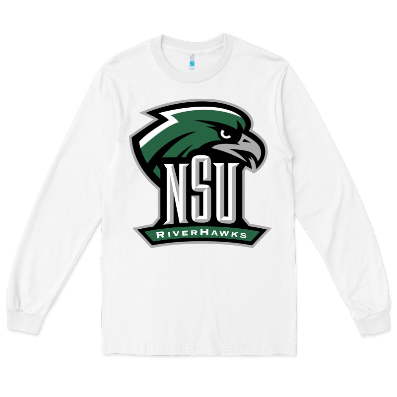 Northeastern State Riverhawks Long Sleeve Tee by SnappyArt | Teevron