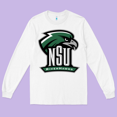 Northeastern State Riverhawks Long Sleeve Tee Designed By Snappyart