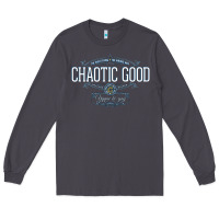 Smoke Chaotic Good Essential  Copy Long Sleeve Tee - SnappyArt