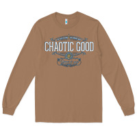 Toasted Coconut Chaotic Good Essential  Copy Long Sleeve Tee - SnappyArt
