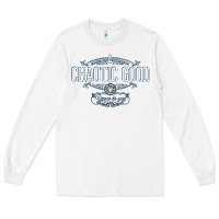White Chaotic Good Essential  Copy Long Sleeve Tee - SnappyArt