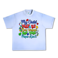 Grape Ice my child may be non verbal but this papa ain't Urban Heavy Tee - LillyAllenDesigns