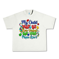Pistachio my child may be non verbal but this papa ain't Urban Heavy Tee - LillyAllenDesigns