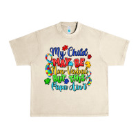 Sandshell my child may be non verbal but this papa ain't Urban Heavy Tee - LillyAllenDesigns