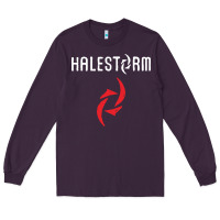 Plum halestorm black Long Sleeve Tee - SnappyArt