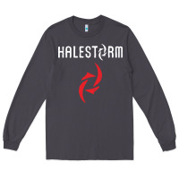 Smoke halestorm black Long Sleeve Tee - SnappyArt