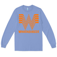 Colony Blue whataburger Long Sleeve Tee - SnappyArt
