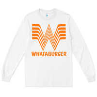White whataburger Long Sleeve Tee - SnappyArt