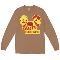 Toasted Coconut Dirty Burger Long Sleeve Tee - SnappyArt