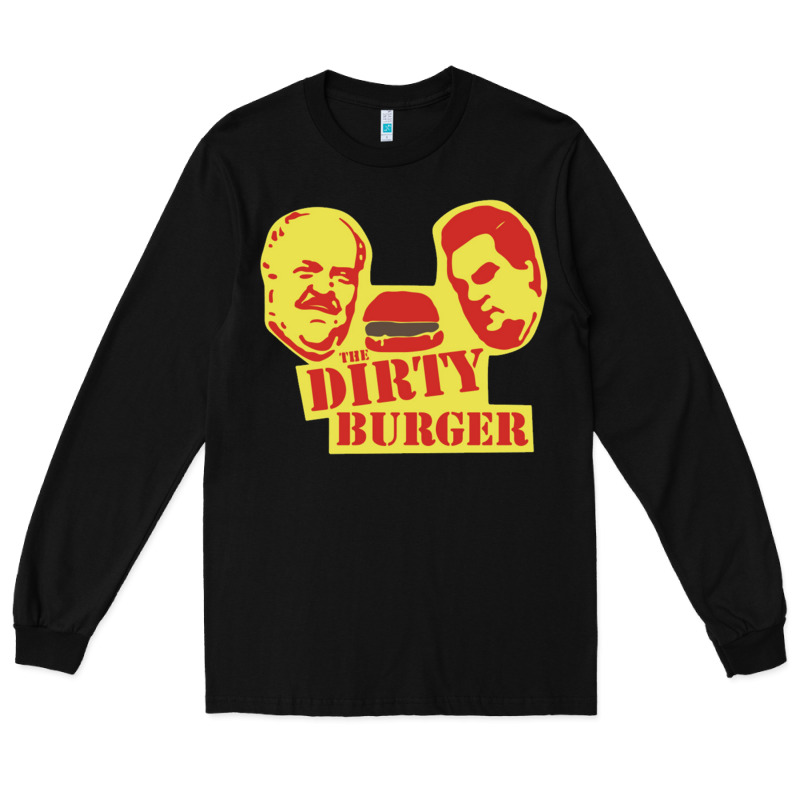 Dirty Burger Long Sleeve Tee by SnappyArt | Teevron