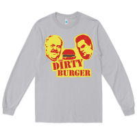 Moon Dust Dirty Burger Long Sleeve Tee - SnappyArt