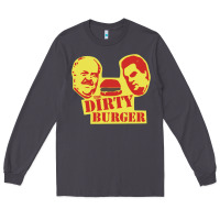 Smoke Dirty Burger Long Sleeve Tee - SnappyArt
