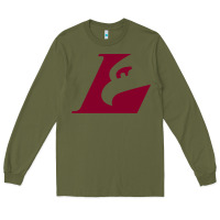 Army Green UW-La Crosse maroon Long Sleeve Tee - SnappyArt