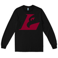 Black UW-La Crosse maroon Long Sleeve Tee - SnappyArt