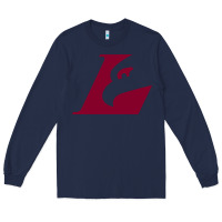 Navy UW-La Crosse maroon Long Sleeve Tee - SnappyArt