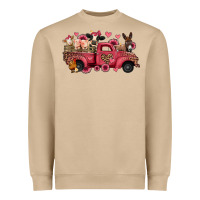 Mushroom valentines day leopard farm animals truck Heavyweight Sweatshirt - Jasminsmagicworld