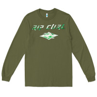 Army Green Rip Curl, Rip, Curl, the Rip Curl, Rip Curl vintage, Rip Curl art, Rip Long Sleeve Tee - SnappyArt