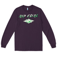 Plum Rip Curl, Rip, Curl, the Rip Curl, Rip Curl vintage, Rip Curl art, Rip Long Sleeve Tee - SnappyArt