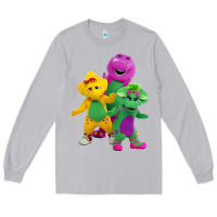 Moon Dust new 755 barney and friends cute Long Sleeve Tee - SnappyArt