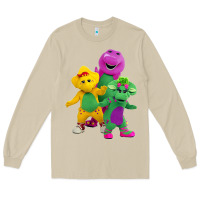 Mushroom new 755 barney and friends cute Long Sleeve Tee - SnappyArt