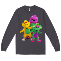 Smoke new 755 barney and friends cute Long Sleeve Tee - SnappyArt