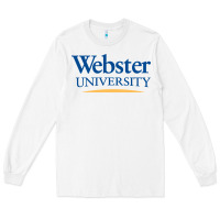 White webster university Long Sleeve Tee - SnappyArt