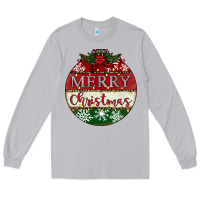Moon Dust merry christmas Long Sleeve Tee - CowhideDigitalArt