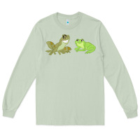 Matcha The Princess and the Frog Tiana and Naveen Art Long Sleeve Tee - SnappyArt