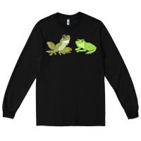 Black The Princess and the Frog Tiana and Naveen Art Long Sleeve Tee - SnappyArt
