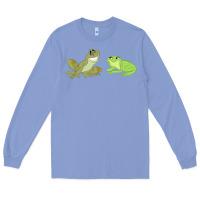 Colony Blue The Princess and the Frog Tiana and Naveen Art Long Sleeve Tee - SnappyArt