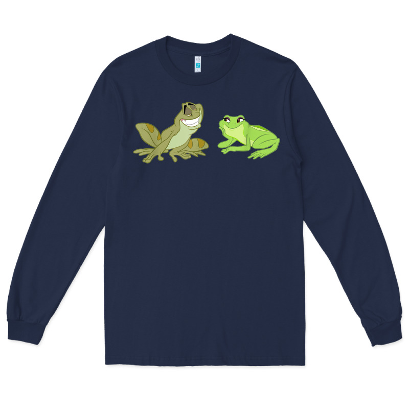 The Princess And The Frog Tiana And Naveen Art Long Sleeve Tee by SnappyArt | Teevron