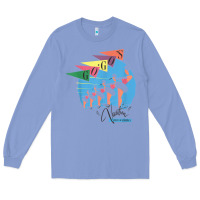 Colony Blue the go go's   vacation retro t shirt Long Sleeve Tee - SnappyArt