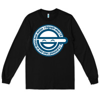 Black Laughing Man GHOST IN THE SHELL Classic Long Sleeve Tee - SnappyArt