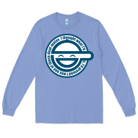 Colony Blue Laughing Man GHOST IN THE SHELL Classic Long Sleeve Tee - SnappyArt
