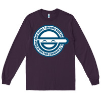 Plum Laughing Man GHOST IN THE SHELL Classic Long Sleeve Tee - SnappyArt