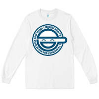 White Laughing Man GHOST IN THE SHELL Classic Long Sleeve Tee - SnappyArt