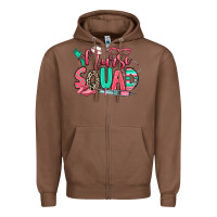 Chestnut nurse squad Zipper Hoodie - RanaPortraitStore