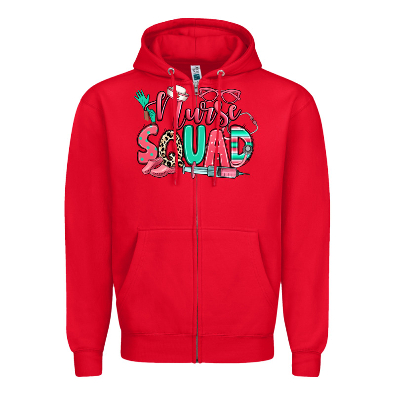 Nurse Squad Zipper Hoodie by RanaPortraitStore | Teevron