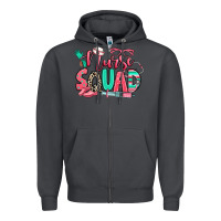 Smoke nurse squad Zipper Hoodie - RanaPortraitStore