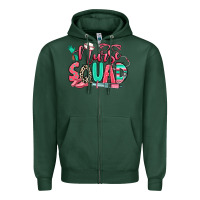 Sports Green nurse squad Zipper Hoodie - RanaPortraitStore