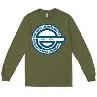 Army Green Laughing Man GHOST IN THE SHELL Classic Long Sleeve Tee - SnappyArt