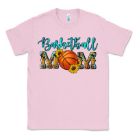 Bubblegum Pink western leopard camouflage sunflowers glitter mom basketball Classic Tee - Artiststas